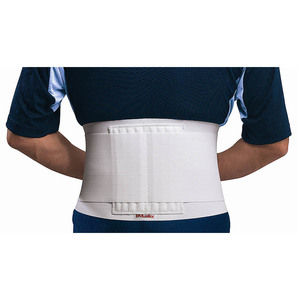Mueller back brace with pad.250.1. raw