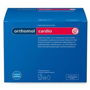 Orthomol Cardio капсулы+порошок+таблетки (30 дней)