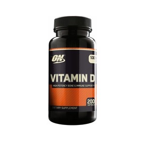 Optimum Nutrition Vitamin D 200 капсул
