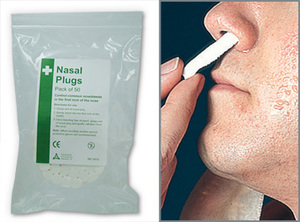Тампоны для носа Nasal Plugs 100 шт