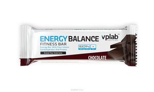 Батончик Energy Balans Fitness 35г шоколад / Vplab GB