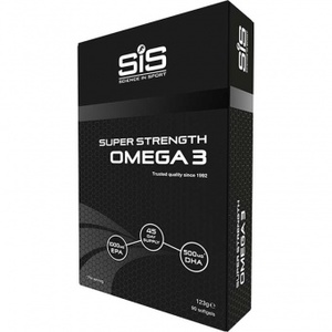 SiS OMEGA 3, 1000mg, Super Strenght, 90 капсул, 123 гр.								