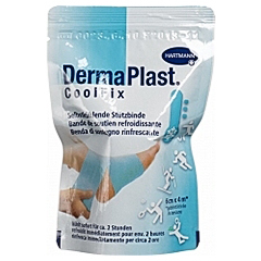 DermaPlast Coolfix, охлаждающий бинт, 6 см х 4м, 1шт