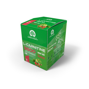 GE L-carnitine 3600 карнитин для спортсменов Evolution of Green Energy 25мл 20шт вкус Земляника